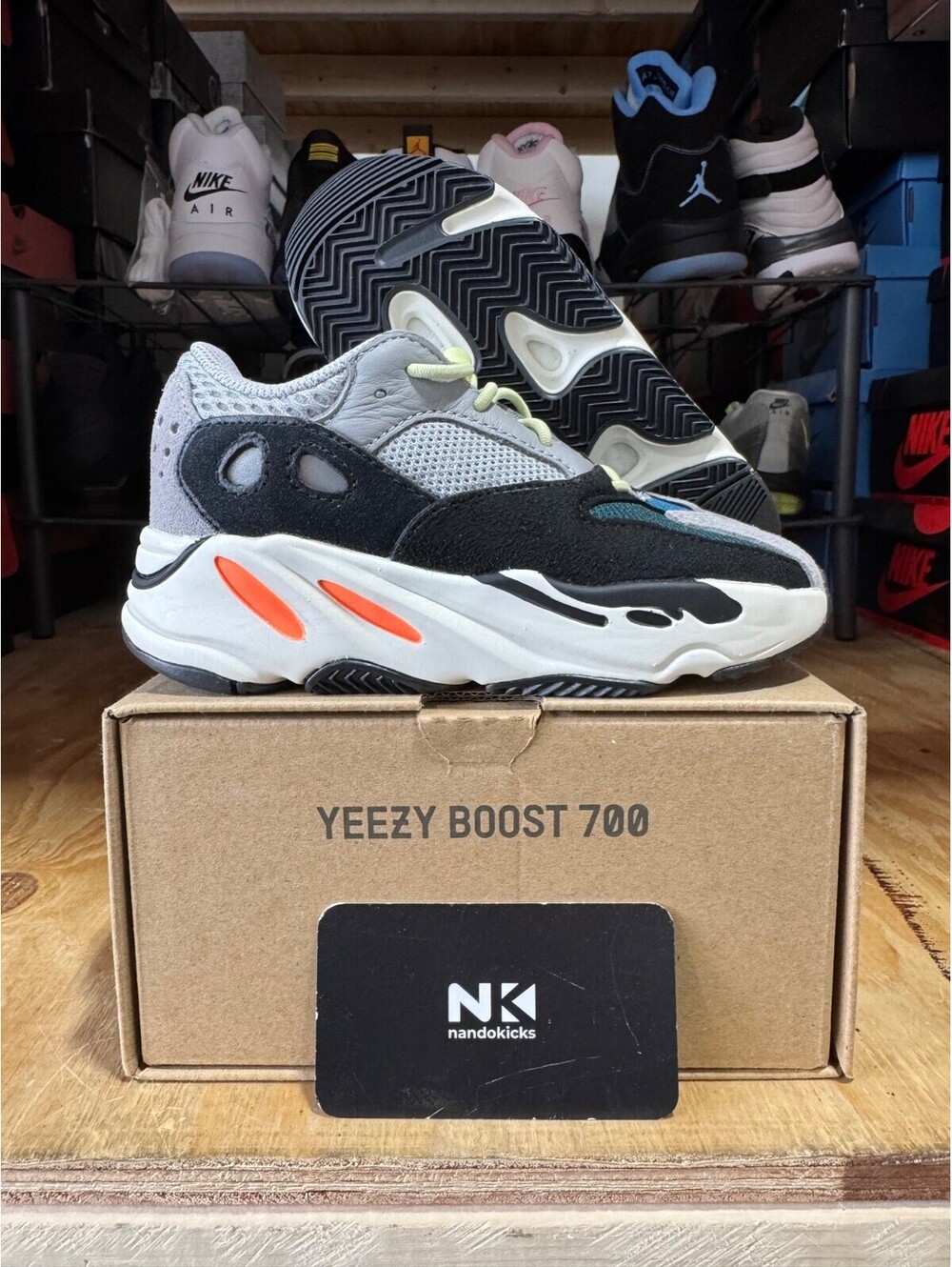 Adidas Yeezy Boost 700 Infant 'Wave Runner' FU8961 NEW INFANT SIZES 10K
